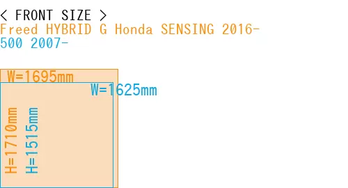 #Freed HYBRID G Honda SENSING 2016- + 500 2007-